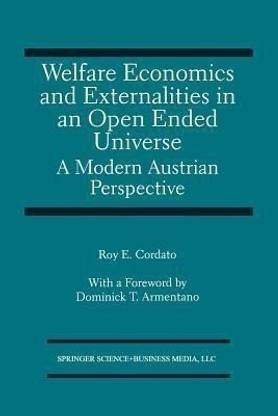 Welfare Economics and Externalities In An Open Ended Universe