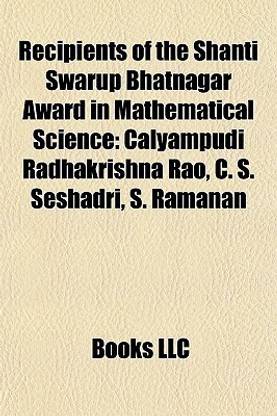 Recipients of the Shanti Swarup Bhatnagar Award in Mathematical Science