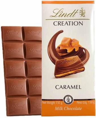 LINDT Creation Caramel 150g Bars