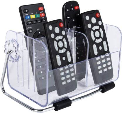HARIKRUPEX 4 Compartments Acrylic Desk organiser
