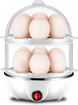 Pegaso Double Layer Egg Boiler Off 14 Egg Poacher for Steaming, Cooking, Boiling and Frying Egg Cooker