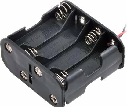 KitsGuru One 12V 8 x AA Battery Clip Slot Holder Stack Box Case Power Supply Electronic Hobby Kit