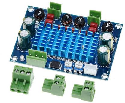 InkOcean High Power Digital HIFI Power Amplifier Board 2*120W XH-M572 TPA3116D2 Chassis Dedicated Plug-in Input 5V 24V 28V output 120W Miscellaneous Electronic Hobby Kit