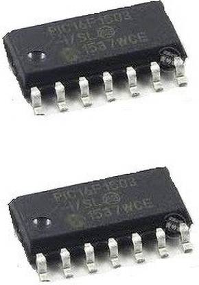 EMERGING TECHNOLOGIES 2 pcs PIC16F1503 SMD SOP8 SOIC-8 16F1503 Electronic Components Electronic Hobby Kit