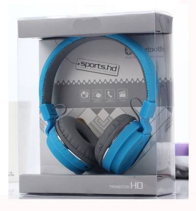 Worricow HBS-730 wireless Over the head Deep Bass Bluetooth Headset MP3 Player