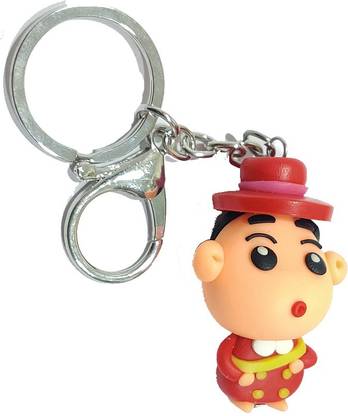 PA08Prise Creative Mini Crayon Shin-chan Simulation Cute Shinchan Unisex Key Chain Key Chain