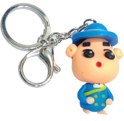 PA08Prise Creative Mini Shinchan Simulation Cute Crayon Shin-chan Unisex Key Chain Key Chain