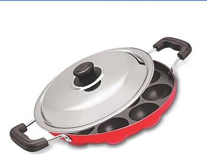 RBGIIT kulipaniyaram pan nonstick appe aapee ka sacha panniyaram kadai IK-2 Non-Stick Coated Cookware Set