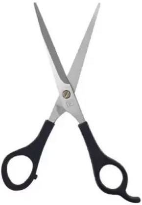 QKYPZO Hair Cutting Scissors for Men and Women Scissors for Trimming Curved 30 Gram Pack of 1 Scissors