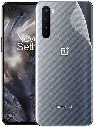 GLASS STAR Oneplus Nord Ultra Thin Slim Fit 3M Clear Transparent 3D Carbon Fiber Back Skin Rear Wrap Not Glass Screen Guard/Protector Sticker Mobile Skin