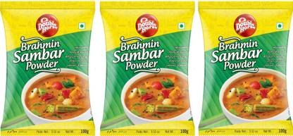 Double Horse Brahmin Sambar Powder 100g(Pack of 3) Price in India Buy