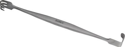 RAMEX Surgical Hand Held Retractor, Cat's Paw Retrcator Double Ended 15 Cm Hand Held Retractor