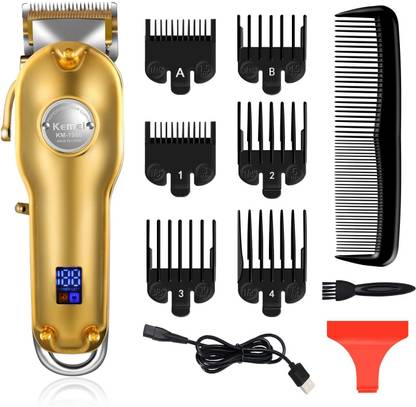 Kemei KM 1986 Trimmer 240 min  Runtime 4 Length Settings