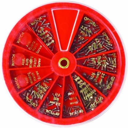 Scorpion Optical And Watch Screw Assortments of 120 Piece 120-piece Watch Repair Kit