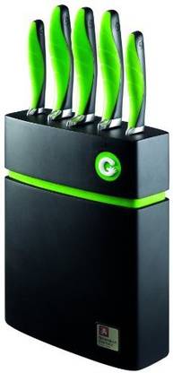 Richardson Sheffield 5Piece Gripi Knife Set With Wooden Block