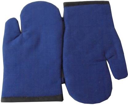 Tidy Blue Cotton Kitchen Linen Set