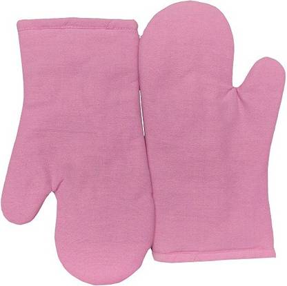 Tidy Pink Cotton Kitchen Linen Set