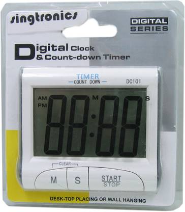 Singtronics Digital clock countdown reminder alarm Digital Kitchen Timer