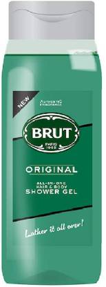 BRUT Original All-in-One Hair & Body Shower Gel (Imported) (500ml)