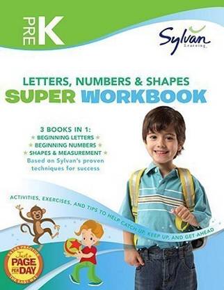 Pre-K Letters, Numbers & Shapes Jumbo Workbook