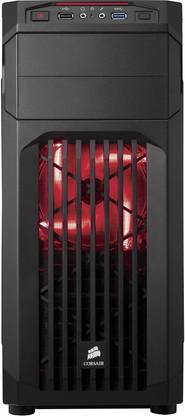 Corsair SPEC-01 Red LED Mid-Tower Cabinet Compatible with Computer