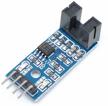 Super Debug LM393 Chip Motor Measuring Comparator Speed Sensor Module Slot Type IR Optocoupler for MCU Arduino Electronic Components Electronic Hobby Kit