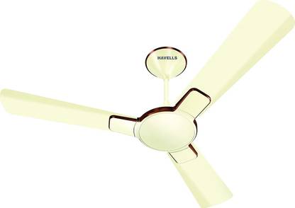 HAVELLS Enticer Pearl Ivory - Cola Chrome 1200 MM with 1 Year Warranty 1200 mm Ceiling Fan