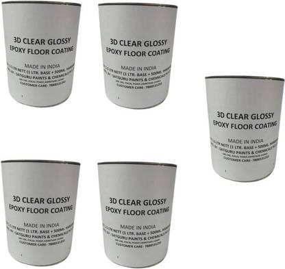 AUTOGUARD Floor Coating Paint 7.5L (Pack of 5) Epoxy Floor Coating Paint