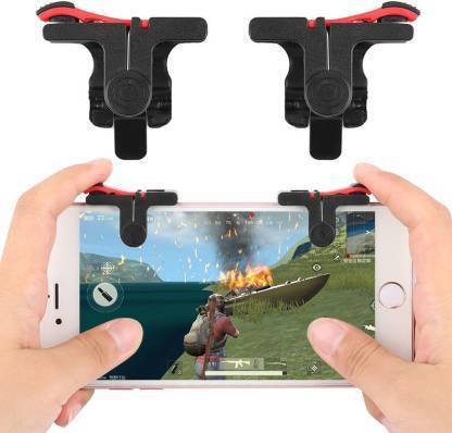Garland High Quality Triggers PUBG Fortnite Mobile Controller, Pubg Gaming Joystick for Mobile, Fire Button for All Smartphones  Gaming Accessory Kit