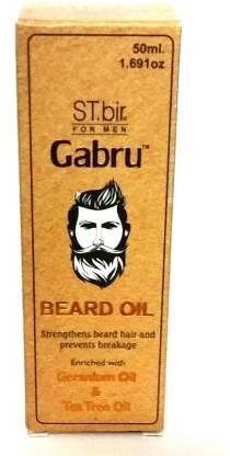 ST.bir Gabru Beard Oil - Geramiun oil & Tea Tree oil  Hair Oil