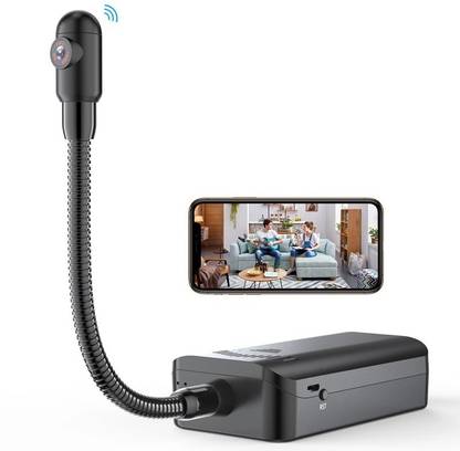SPYTECTIFY Gooseneck Rotating Spy Camera Full HD Security Camera