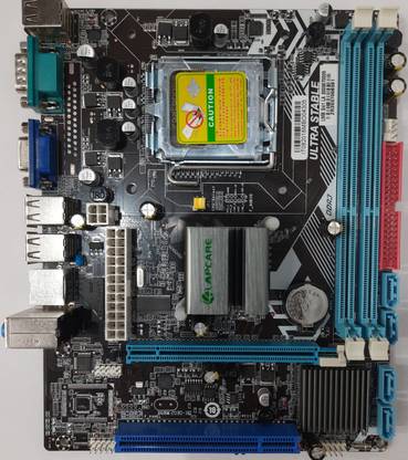 LAPCARE LMBG41 LGA 775Socket Micro-ATX Intel G41 Chipset DDR3 Motherboard for Desktop