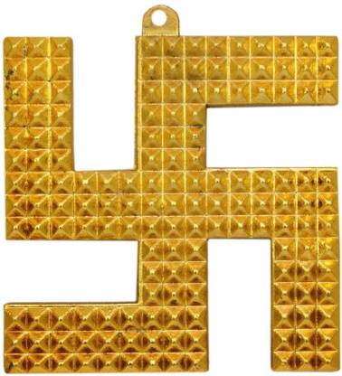 SBBCO SAHAYA Swastik Pyramid Vastu Yantra Decorative Showpiece  -  10.16 cm