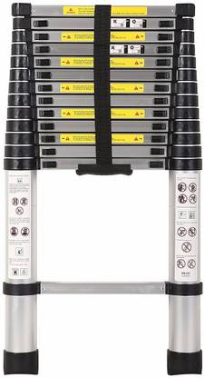 Mustu 4.1 Meter Telescopic Aluminium Ladder