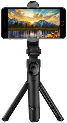 Casa Tech New Arrival Multipurpose Mini Tripod Stand with 2 in 1 Selfie Stick and Mini Camera Tripod for All Smartphones and Cameras with Mount Tripod Tripod
