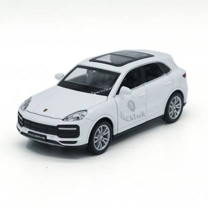 cktech 1:32 Die-cast porches Metal Toy car Metal Cars Pullback Toy car for Kids Best Gifts Vehicle Toys for Kids Sound and Light Pull Back Cars Toys & Truck Cars Boys (VB32491) - Coffee