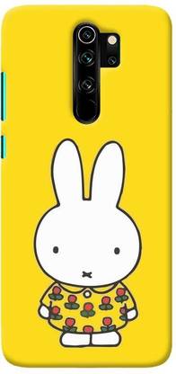 NDCOM Back Cover for Redmi Note 8 Pro Cute Miffy Printed