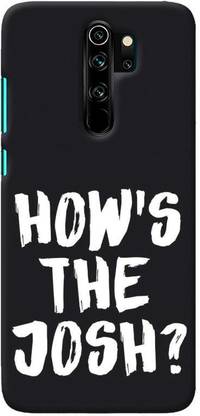 NDCOM Back Cover for Redmi Note 8 Pro Hows The Josh Uri Printed