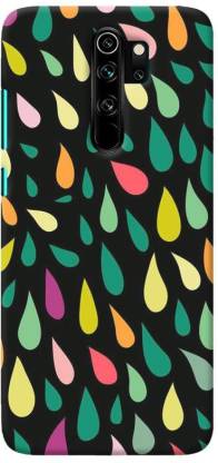 NDCOM Back Cover for Redmi Note 8 Pro Colourful Drop Shape Illustration Printed