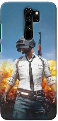 NDCOM Back Cover for Redmi Note 8 Pro Pubg Action Game Printed