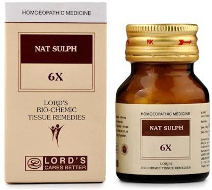 LORD'S Nat Sulph 6X Tablets