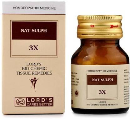 LORD'S Nat Sulph 3X Tablets
