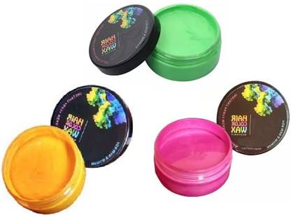 tanvi27 BEST QUALITY HAIR COLOR GIRL S& BOY INSTANT PARTY WEAR HAIR COLOR WAX , PINK, GREEN, YELLOW