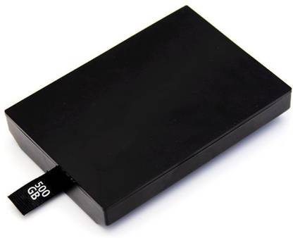 NEW WORLD HDD Hard Disk Drive for MIcrosoft Xbox 360 Slim & E Model 500 GB Desktop Black SATA Internal Hard Disk Drive (HDD) (MIcrosoft Xbox 360 Slim & E Model)