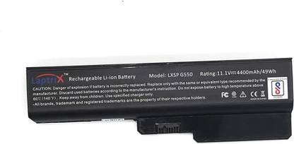Laptrix Laptop Battery Compatible for G Series G430 G450 G530 G550 G550 51J0226 57Y6266 57Y6527 57Y6528 42T4727 L06L6Y02 L08L6C02 L08L6Y02 L08O6C02 L08S6C02 L08S6D02 6 Cell Laptop Battery