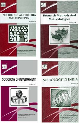 IGNOU Master Of Arts In Sociology (MSO) 1st Year Combo Of Four Books MSO-1,MSO-2,MSO-3,MSO-4 In English Medium Including Solved Question Papers