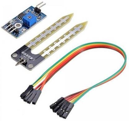 Robu Soil Moisture Meter, Soil Humidity Sensor, Water Sensor, Soil Hygrometer Ardunio