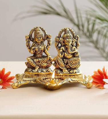 SBBCO laxmi ganesha 21 Decorative Showpiece  -  2.5 cm