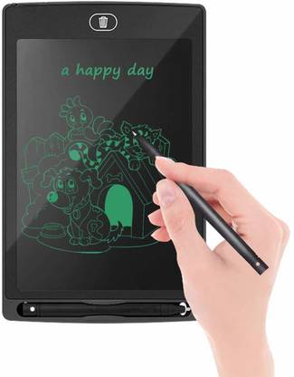 Innova Creations Electronic portable LCD Writing notepad Tab Board for Kids,Students and Adults| Children digital Drawing Tablet paperless graphic Slate With Pen (Assorted Colors, 8.5inch)