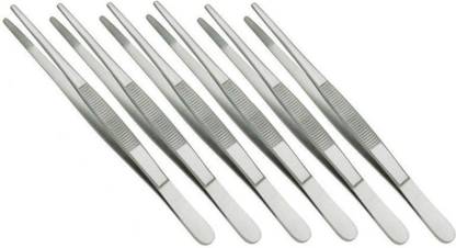 FusionKraft Surgical Dressing / Plain Serrated Thumb Forceps, 6" (Pack of 6) Dressing Forceps